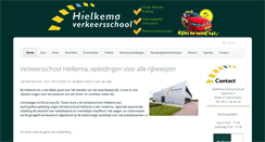Desktop Screenshot of hielkema-verkeersschool.nl